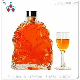 Inik ki gen fòm vè boutèy 500ml