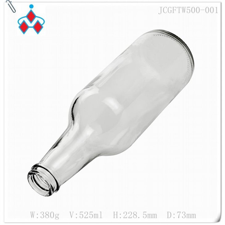  White glass vinegar bottle factory  manufacturers